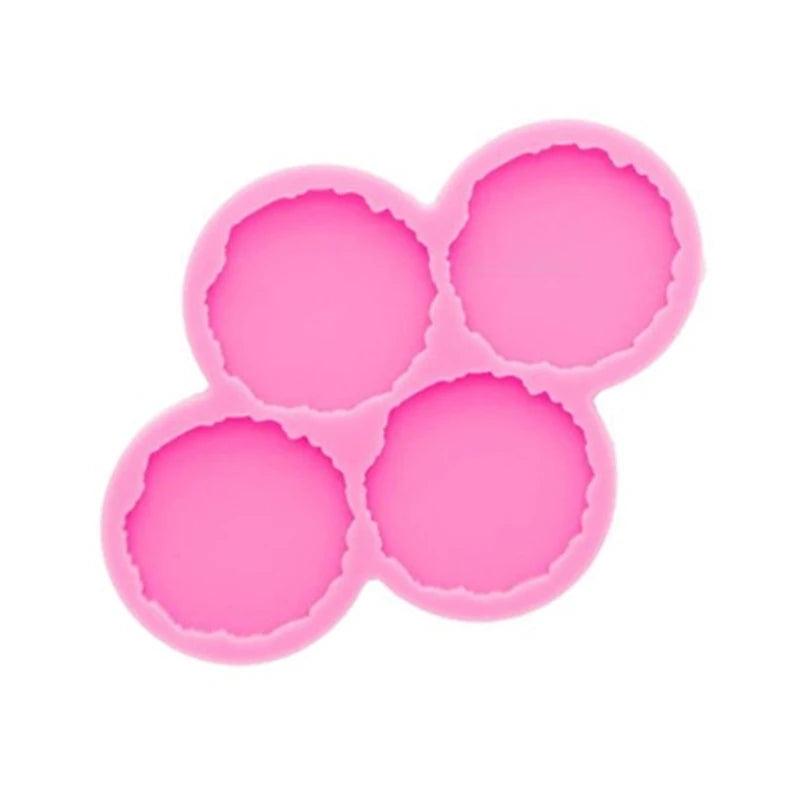 Phone Grip Resin Molds Silicone Top Socket Mold Round Silicone Mold