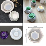 Epoxy Resin Flower Pot Mold Dried Flower Moulds