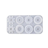 Gear Pendant Silicone Mold DIY Earring Necklace Crystal Epoxy Resin Mould