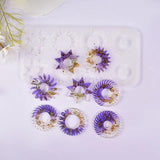 Gear Pendant Silicone Mold DIY Earring Necklace Crystal Epoxy Resin Mould