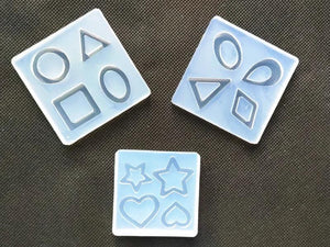 1PC Silicone Geometric Jewelry Mold for Earrings