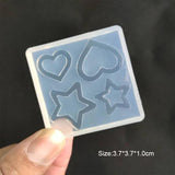 1PC Silicone Geometric Jewelry Mold for Earrings