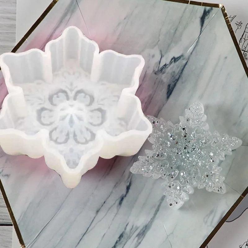 DIY Snowflower Silicone UV Resin Jewelry Tools