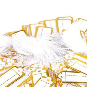 400 Pcs Paper Jewelry Tags 25mmx13mm