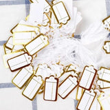 400 Pcs Paper Jewelry Tags 25mmx13mm