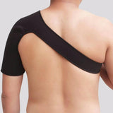 Shoulder Support Brace Back Strap Wrap Belt Band Pads Single Shoulder
