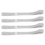 9 Pcs Non-Slip Sport Headbands for Women & Men, Black & Grey