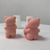 Heart Bear Mold Silicone Mold for Resin Epoxy Casting Crafting