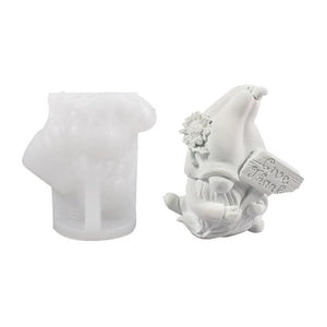 Christmas Santa Claus Silicone Mold DIY Craft Tool