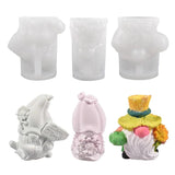 Christmas Santa Claus Silicone Mold DIY Craft Tool