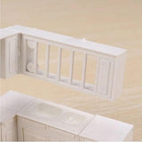 Doll House Cabinet Kitchen Furniture Molds Home Decor Kit