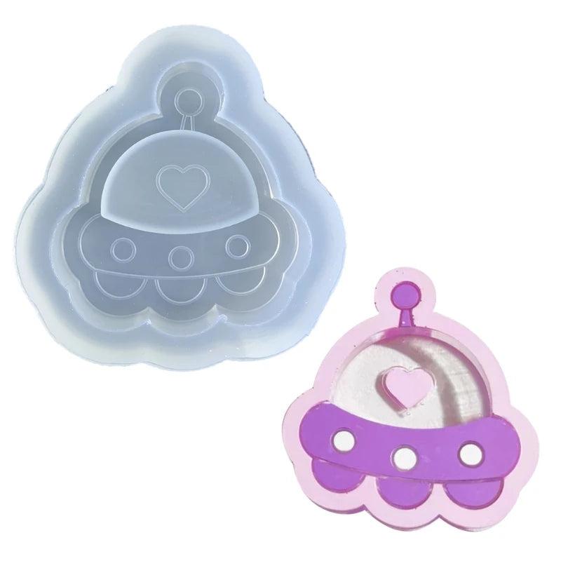 Airship Resin Shaker Mold for DIY Crafts