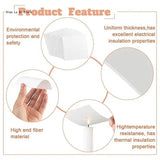 XXFD Hot Melt Kiln Paper Square Shelf Paper for Glass Fusing