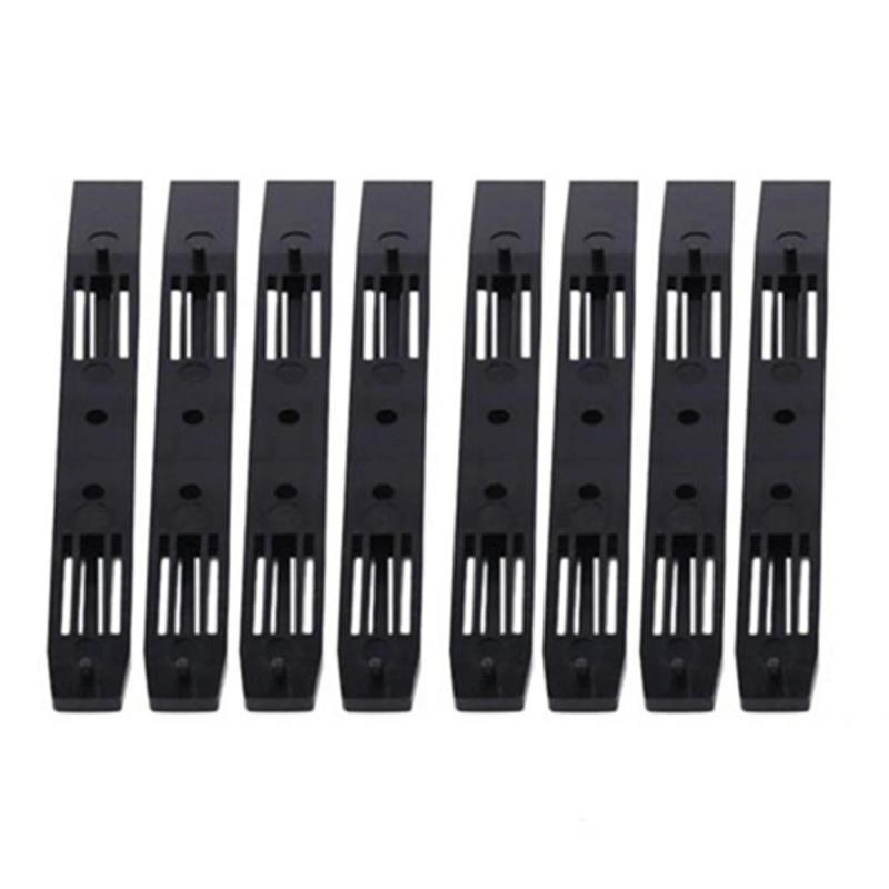 4 Pairs Hard Drive Rails for 3.5 to 5.25 Tray