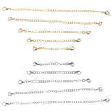 12Pcs Stainless Steel Chain Extender for DIY Jewelry