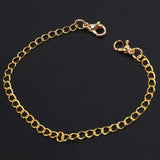 12Pcs Stainless Steel Chain Extender for DIY Jewelry