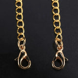 12Pcs Stainless Steel Chain Extender for DIY Jewelry