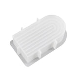 U-shape Candle Silicone Mold for Desktop Decoration Gypsum Epoxy Resin