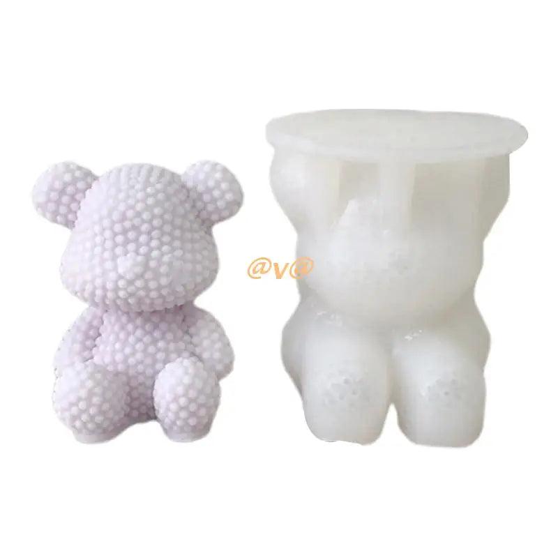 Pearl Bear Bunny Crafts Silicone Mold for Epoxy Resin Jewelry