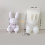 Pearl Bear Bunny Crafts Silicone Mold for Epoxy Resin Jewelry