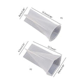 Diamond Shaped Rings Holder Molds for Resin Casting