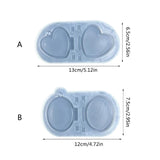 Heart Silicone Resin Mold for DIY Jewelry Making