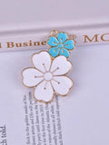 10pcs Alloy Metal Flower Charms Pendant DIY Jewelry Making