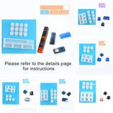 Mechanical Keyboard Resin Key Cap Silicone Mold DIY Crafts Tools