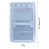 C9GF Silicone Shaking Cup Mold for Epoxy Resin Jewelry Making