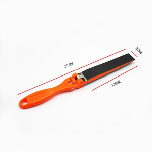 Plastic Sandpaper Polished Rod Sandpaper Ruler for Jewelry Polishing Abrasives