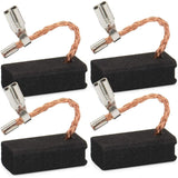 4PCS Carbon Brush for DWP611 450 Router, Replacement for DWP611PK, A27343