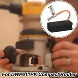 4PCS Carbon Brush for DWP611 450 Router, Replacement for DWP611PK, A27343