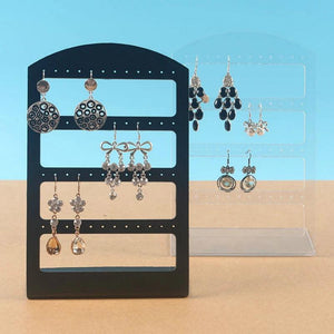 Transparent Acrylic Earring Jewelry Display Stand