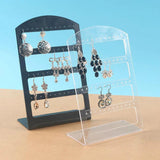 Transparent Acrylic Earring Jewelry Display Stand