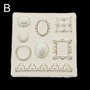 Vintage Frame/Dragonfly Crown Key Silicone Mold DIY Epoxy Resin Jewelry