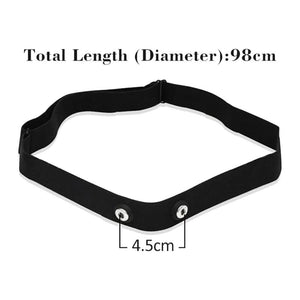 Heart Rate Belt Chest Strap for Monitor Sensor in Orange