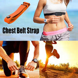 Heart Rate Belt Chest Strap for Monitor Sensor in Orange