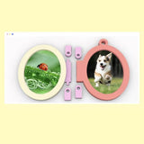 Heart/Oval Silicone Mold Photo Frame Resin Mold Keychain Pendant Silicone Mold