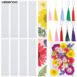 Rectangle Silicone Bookmark Resin Mold DIY Bookmark Mold Making Kit