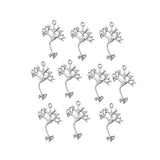 30pcs/pack Small Tree Charms Pendant DIY Necklace Bracelet Jewelry 33*20mm