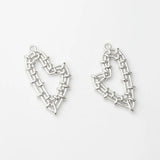 Heart Charms Pendant 10PCS/lot DIY Necklace Jewelry Making
