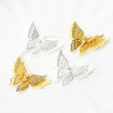 Copper Butterfly Charms Pendant for DIY Necklace Making