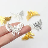 Copper Butterfly Charms Pendant for DIY Necklace Making