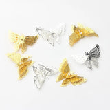 Copper Butterfly Charms Pendant for DIY Necklace Making