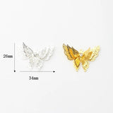 Copper Butterfly Charms Pendant for DIY Necklace Making