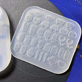 Resin Shaker Filling Mold - Silicone Pill Mold for Jewelry Making