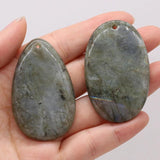 Labradorite Semi-precious Stone Pendant DIY Jewelry Making Gift