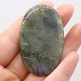 Labradorite Semi-precious Stone Pendant DIY Jewelry Making Gift