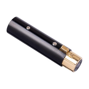 XLR 3 Pin Female to Male Adaptor for Stereo Microphone Cable