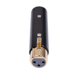 XLR 3 Pin Female to Male Adaptor for Stereo Microphone Cable